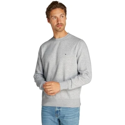 Afbeelding van Tommy Hilfiger FLAG LOGO Sweater, Heren, Maat: XS, Light grey heather