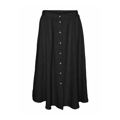 Afbeelding van Vero Moda Vmmelaney Alijn rok, Dames, Maat: XS, Black