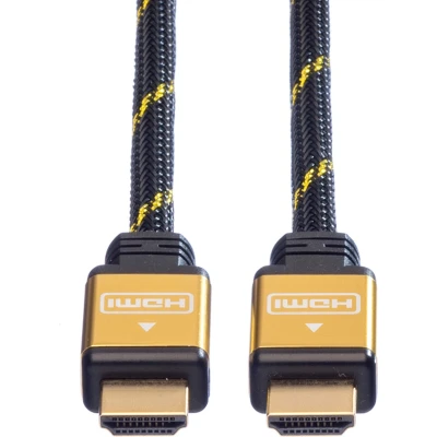 Afbeelding van ROLINE GOLD HDMI HighSpeed Kabel met Ethernet, m M, 15