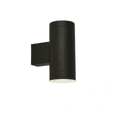 Afbeelding van Searchlight Up &amp; downlighter Splot met schemersensor 19082BK
