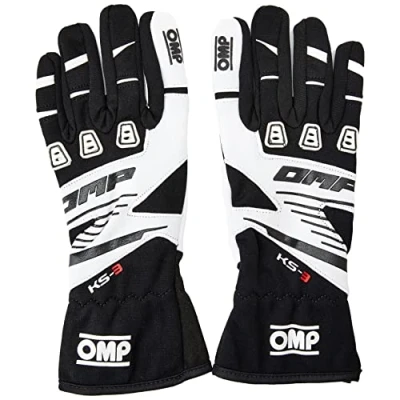 Afbeelding van OMP OMPKK02743E076M My2018 Ks 3 handschoenen zwart/wit maat M