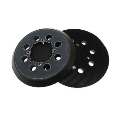 Afbeelding van Slijpschijf, 125 mm, klittenband steunschijf voor DeWalt, schuurplaat mm met DeWalt DWE6423 6423K DWE6421 6421K DCW210B (8 gats 4 oog, gang)