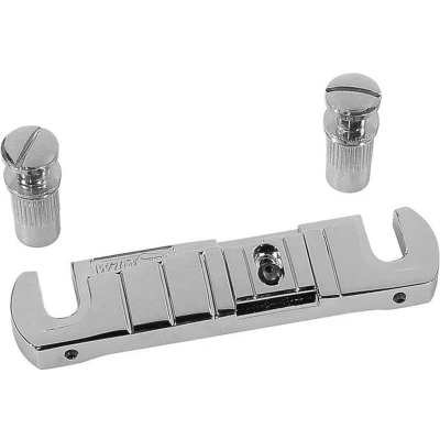 Afbeelding van Wilkinson B GTB C brug met studs voor gitaar chroom