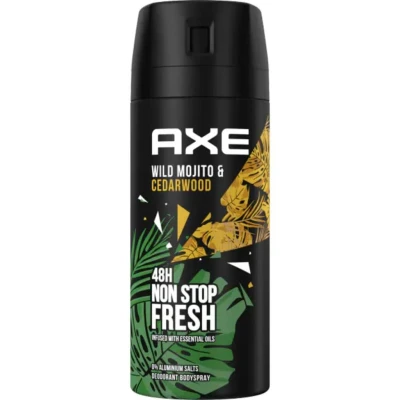Afbeelding van 6x AXE Men Deodorant / Body Spray &quot;Wild Green Mojito + Cedarwood&quot; 150 ml