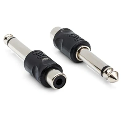 Afbeelding van Hosa Adapters RCA naar 1/4 in TS 2 PC