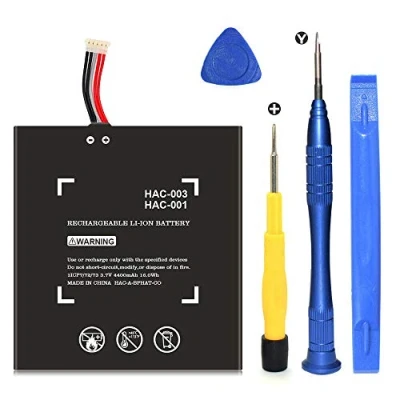 Afbeelding van TQTHL Voor reservebatterij HAC 003 Compatibel met Nintendo Switch 2017 Game Console Interne Upgrade Batterij 001 reparatieset...