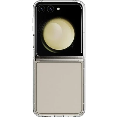 Afbeelding van Tech 21 EvoClear hoesje voor Samsung Galaxy Z Flip5 slagbescherming transparant