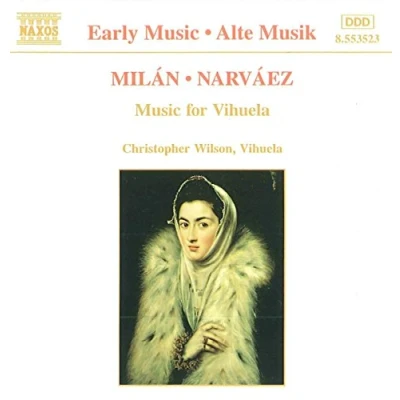 Afbeelding van Christopher Wilson Milán &amp; Narváez: Music For Vihuela (CD)
