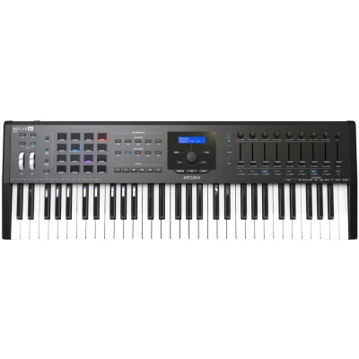 Afbeelding van Arturia Keylab 61 MKII Midi Keyboard Black