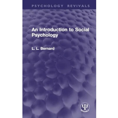 Afbeelding van Psychology Revivals An Introduction to Social