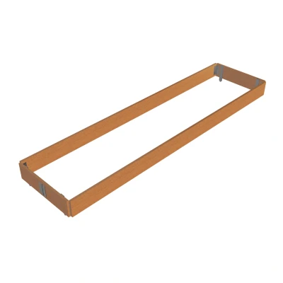 Afbeelding van ASC Kantplankset hout 75x305 compleet incl. houders
