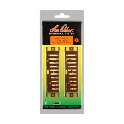 Afbeelding van Lee Oskar 797106 Major Diatonic Eb Dur vervangende stemplaat mondharmonica