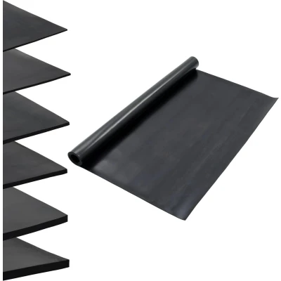 Afbeelding van vidaXL Vloermat anti slip 3 mm glad 1,2x2 m rubber