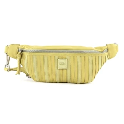 Afbeelding van FREDsBRUDER Leren Gordeltas Ravi Bumbag Lemon Geel