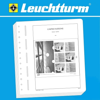 Afbeelding van Leuchtturm, Supplement U.N.O. Geneve velletjes jaar 2023