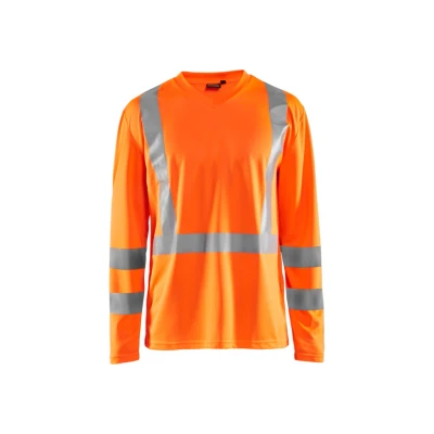 Afbeelding van Blaklader UV T shirt lange mouw High Vis 3383 1011 Oranje