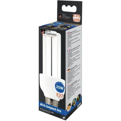 Afbeelding van As Reptile Bird Compact Lamp Pro 2,4% UVB 20W