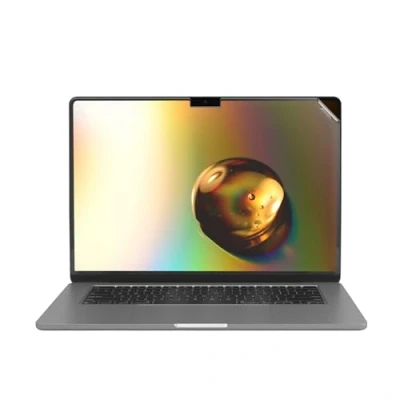 Afbeelding van kwmobile screenprotector geschikt voor Apple Macbook Air 15 M3 2024 A3114 Schermfolie laptop Displayfolie mat