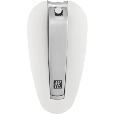 Afbeelding van ZWILLING Nagelknipper (met nagelopvangbox, sterke hefboomwerking, licht gebogen nauwkeurig snijd), premium, wit, 65 mm