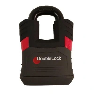 Afbeelding van Doublelock hangslot red