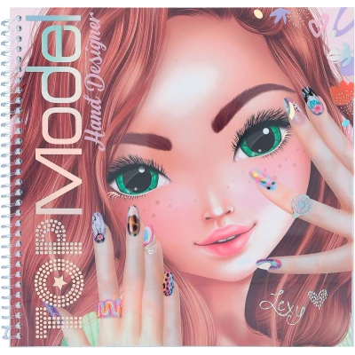 Afbeelding van Depesche TOPModel Hand Designer kleurboek