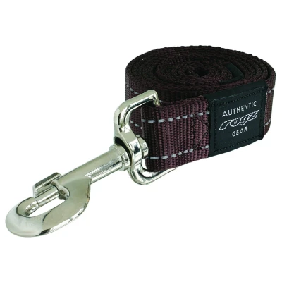 Afbeelding van Rogz Utility Lijn Bruin Hondenriem 120x2.5 cm