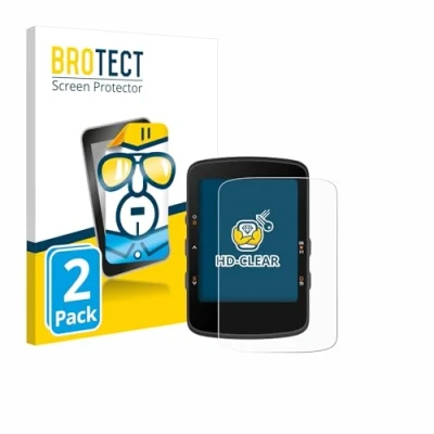 Afbeelding van BROTECT Screenprotector voor Bryton Rider 460 Folie Beschermfolie transparant (2 Stuks)