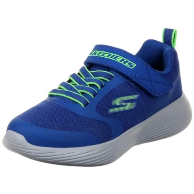 Afbeelding van Skechers Performance Sneakers laag voor kinderen, Maat: 32, Blue/lime Textiel