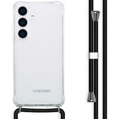 Afbeelding van Samsung Galaxy S25 Hoesje Kunststof imoshion Hardcase/Koordhoesje/Backcover Zwart Telefoonhoesje