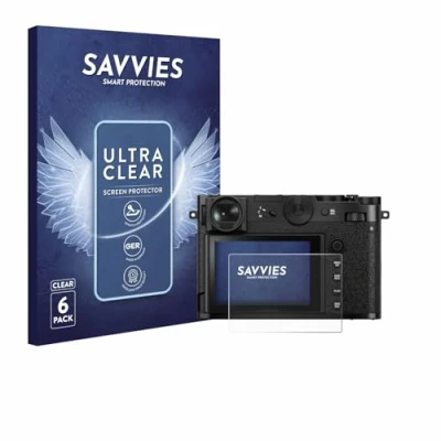 Afbeelding van Savvies Screenprotector voor Fujifilm GFX 100RF Folie Beschermfolie transparant (6 Stuks)