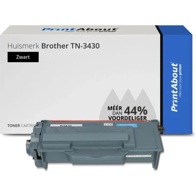 Afbeelding van Huismerk Brother TN 3430 Toner Zwart
