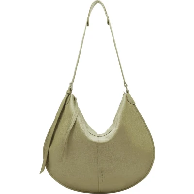Afbeelding van Liebeskind Berlin Dames Fab 2 Crinkled Hobo M, Princess Groen 7708,