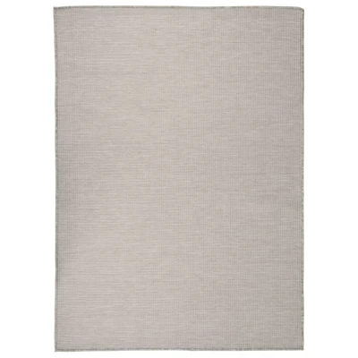 Afbeelding van Buitenkleed platgeweven 200x280 cm taupe