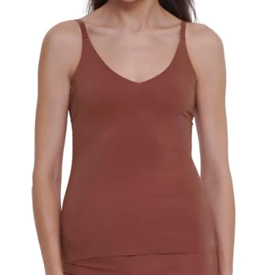 Afbeelding van Sloggi Women ZERO Feel 2.0 Spaghetti Top (1 pack) dames singlet roestbruin