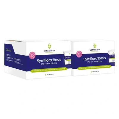 Afbeelding van 2x Vitakruid Symflora Basis 60 sachets
