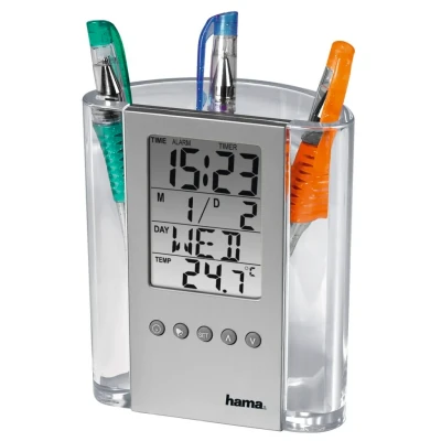 Afbeelding van Hama Lcd Thermometer En Penhouder