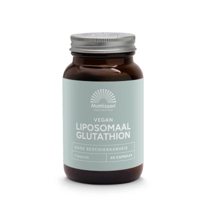 Afbeelding van Mattisson Vegan liposomaal glutathion 60 Vegetarische capsules
