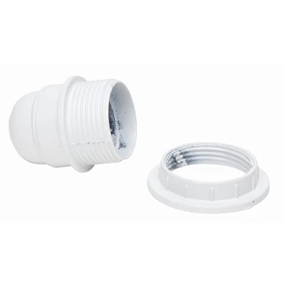 Afbeelding van Kopp Isolatiemateriaal E27 met parapludragerring, wit, bakeliet, 212413045