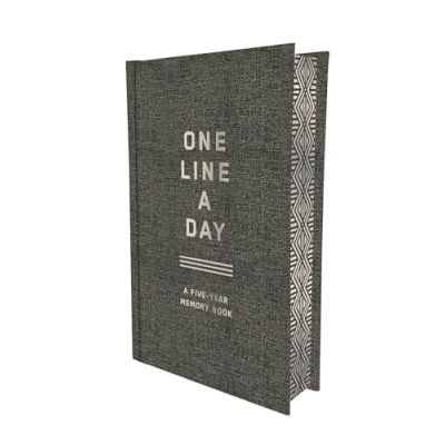 Afbeelding van One Line a Day Charcoal Canvas