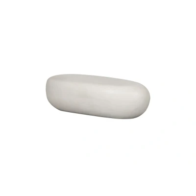 Afbeelding van Vtwonen Pebble Salontafel Betonlook Wit 28x100x43