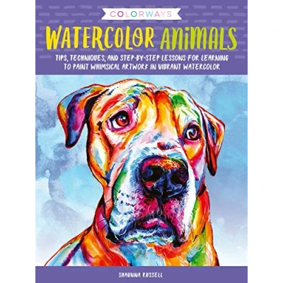 Afbeelding van Colorways: Watercolor Animals: Tips, Techniques, and Step By Lessons for Learning to Paint Whimsical Artwork in Vibrant