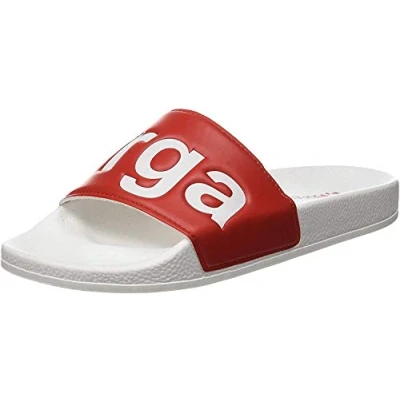 Afbeelding van Superga Uniseks badslippers S111I3W, wit rood A06, 42 EU