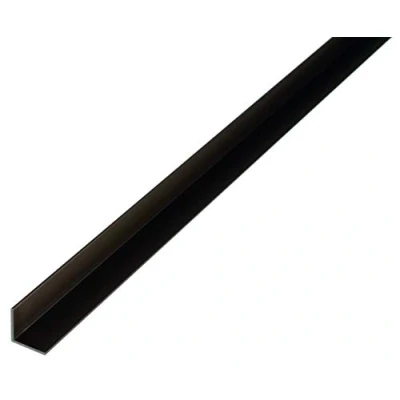 Afbeelding van Alberts 480035 hoekprofiel aluminium, bronskleurig geanodiseerd 1000 x 25 mm