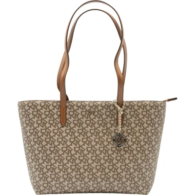 Afbeelding van DKNY Bryant Md Zip Tote chino/caramel Damestas