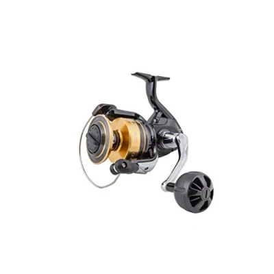 Afbeelding van Shimano Socorro 5000F SW Offshore spinrol, zwart/goudkleurig