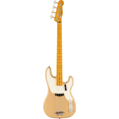 Afbeelding van Fender American Vintage II 1954 Precision Bass MN Blonde elektrische basgitaar met koffer