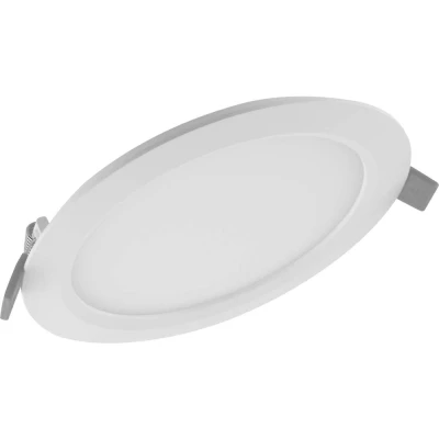 Afbeelding van Ledvance led 1020lm 12w 3000k cri80 89 bundel diffuus ip20 30000uur dxl 155x30mm kunststof beh wit inbouw 4058075079038