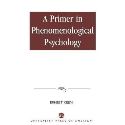 Afbeelding van A Primer in Phenomenological Psychology