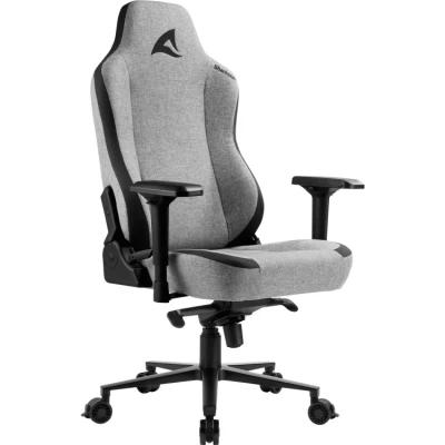 Afbeelding van Sharkoon SGS40 Gaming Chair, Stof, Grijs/Zwart