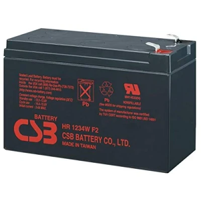 Afbeelding van CSB HR1234W F2 oplaadbare batterij 12V (34 Wh, 12 V)